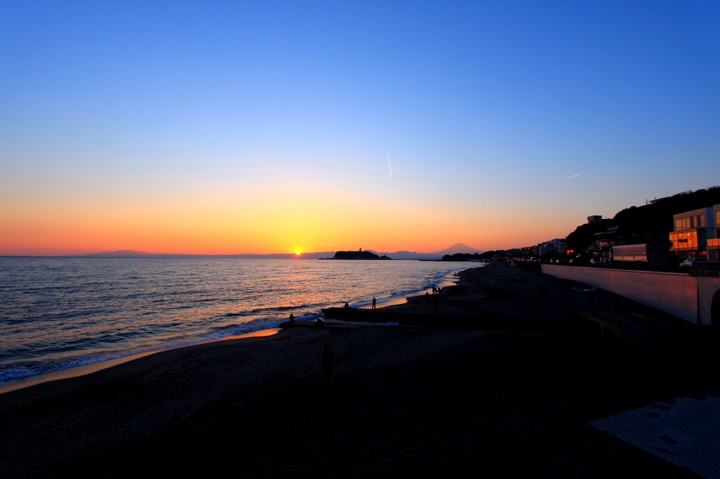 江ノ島夕景