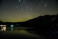 破間川ダム星景