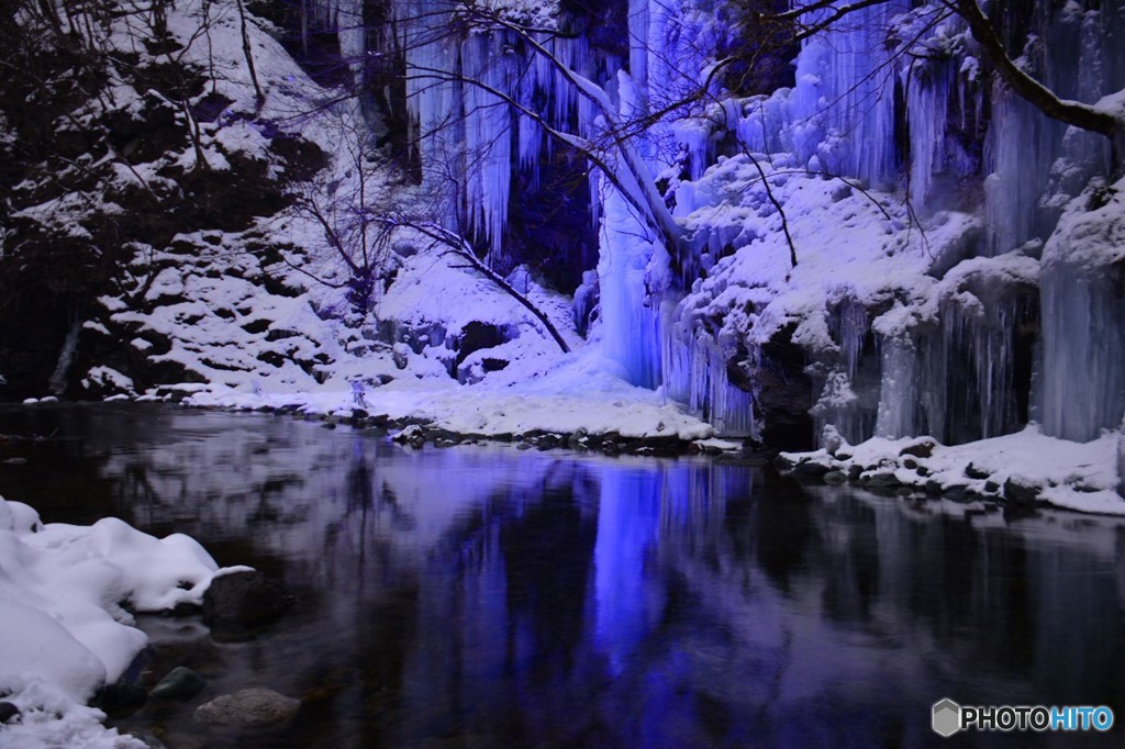 三十槌の氷柱①