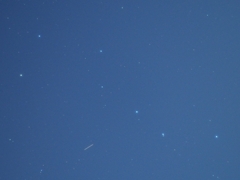 北斗七星と水瓶座流星群のはじまり