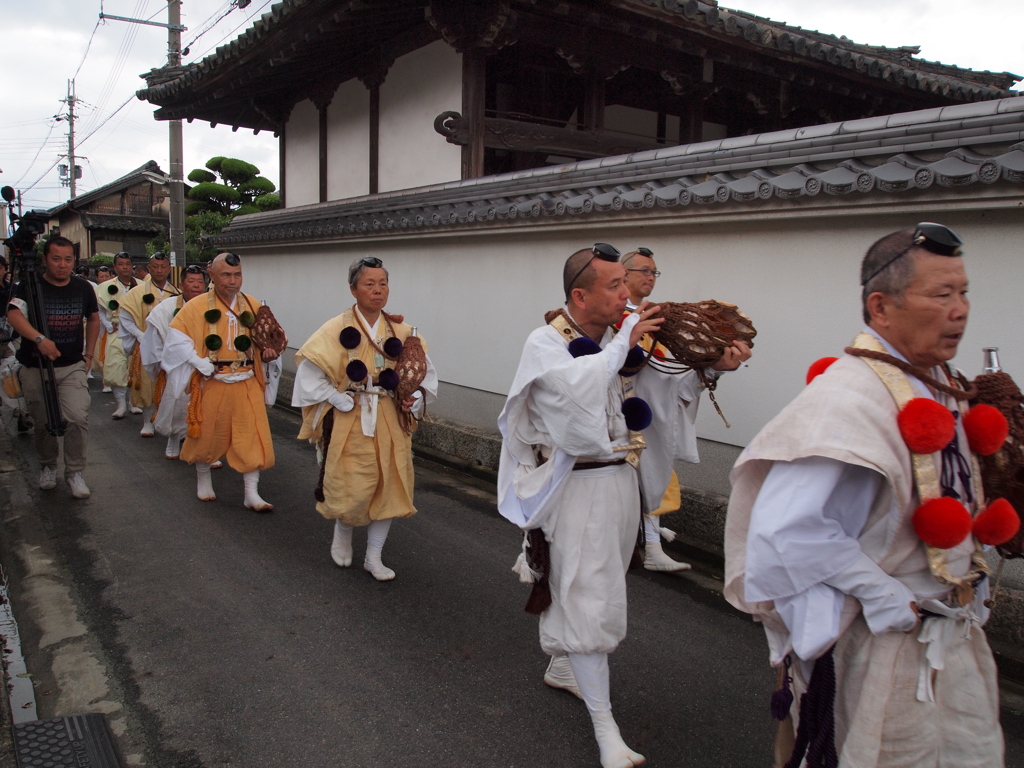 奥田の蓮取り行事6