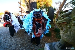  東山神社獅子舞