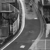  雨の坂道