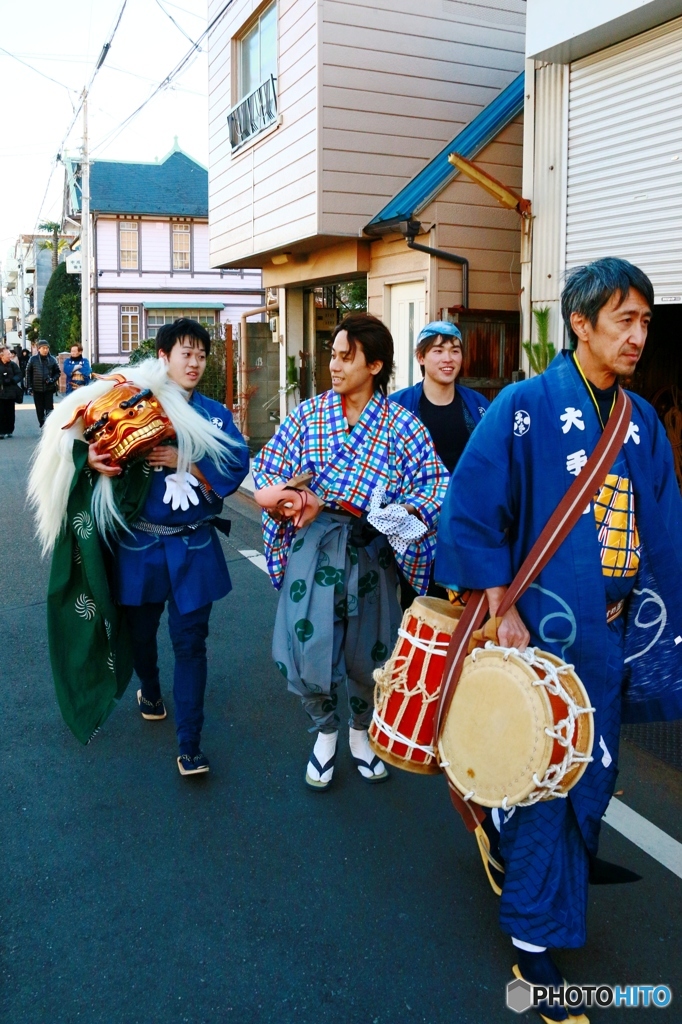 川越の正月