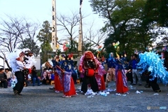  東山神社獅子舞