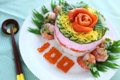 ◆うえだ食堂100　ケーキちらし寿司