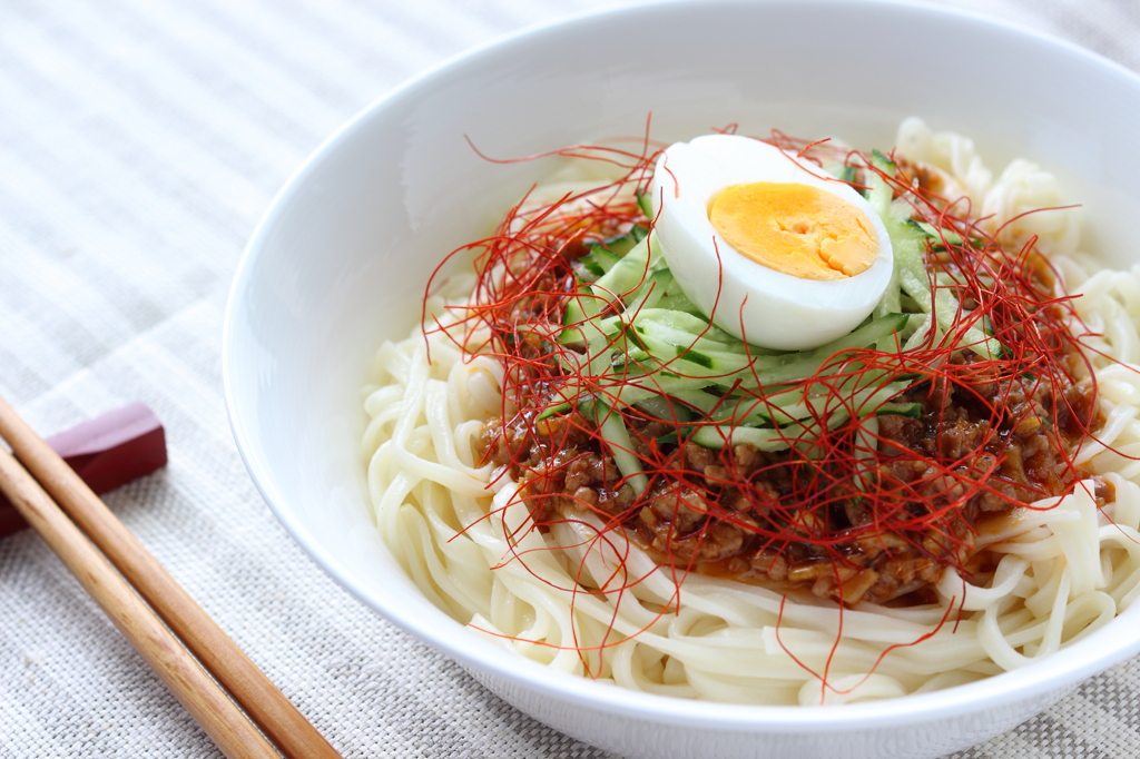 ◆植田食堂084　ジャージャーうどん