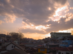 僕の街の夕暮れ