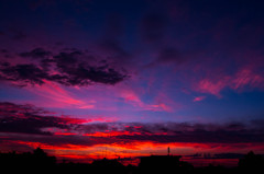 いい感じの夕空