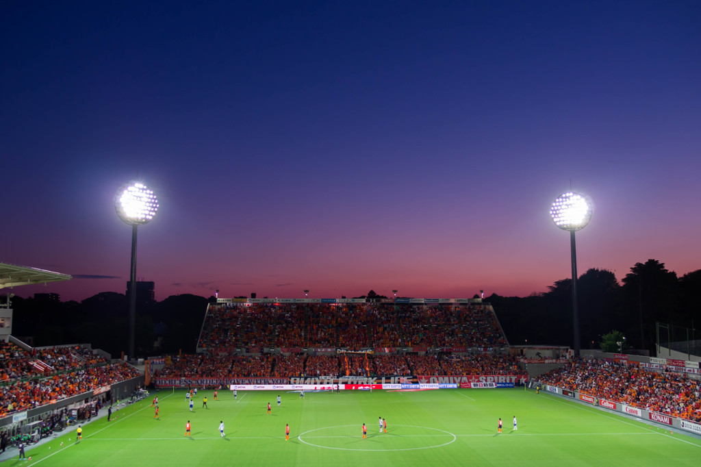 スタジアムの空