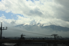 河口湖IC付近にて