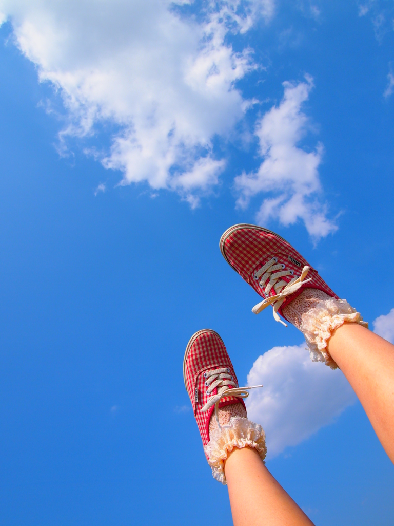 ～かな、空を歩く!の巻～