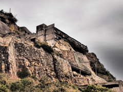 A steep cliff