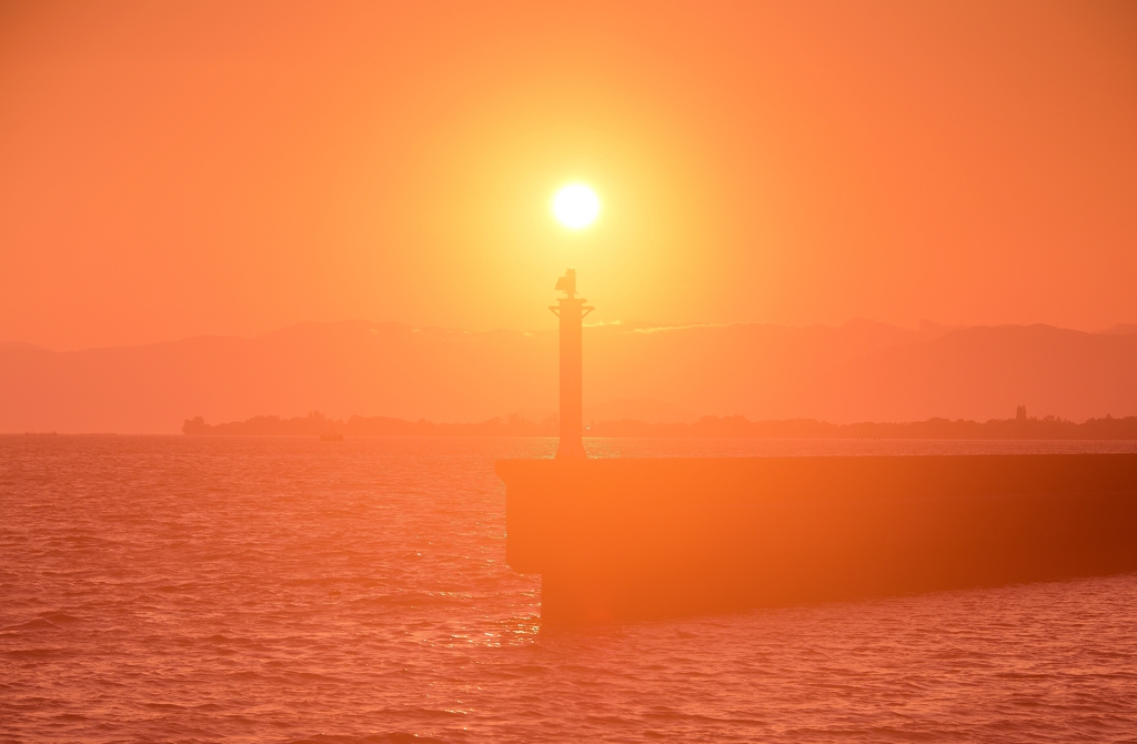 夕日ファンタジー