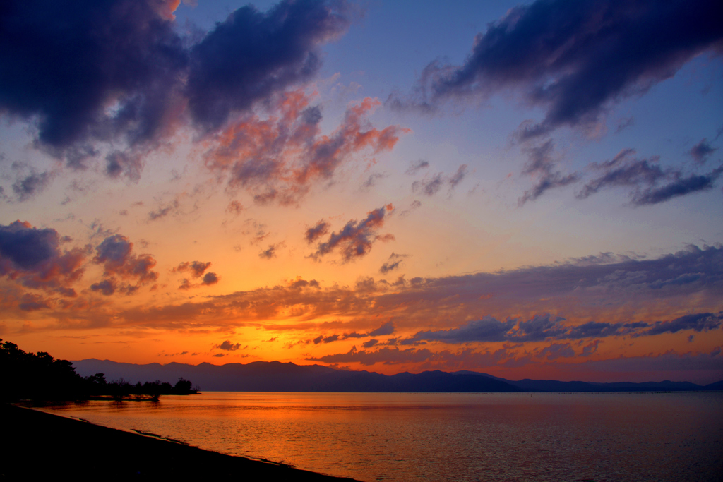 夕空駆ける