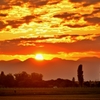 秋夕日