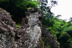 大地のアート　獅子岩