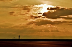 Evening sky