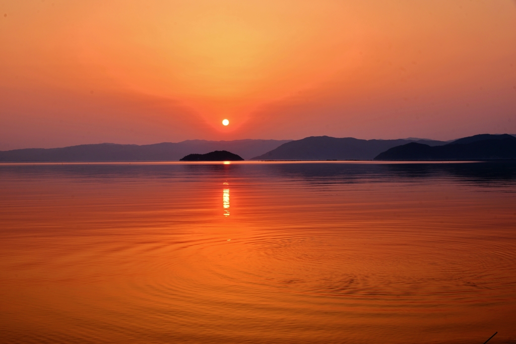 夕波紋