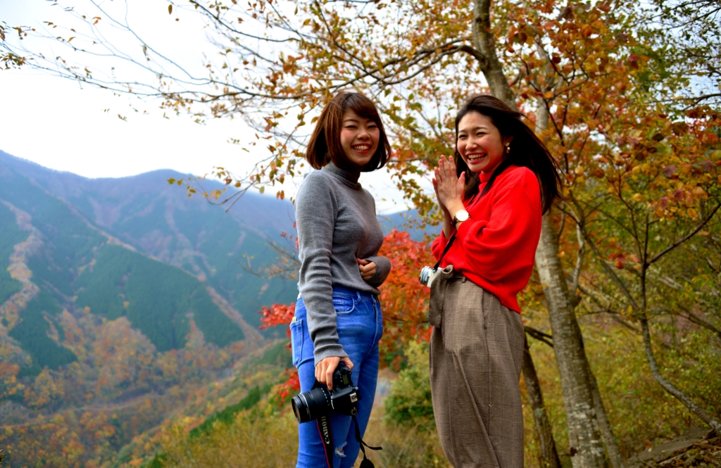 Smiling women