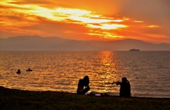 夕浜辺　Ⅰ