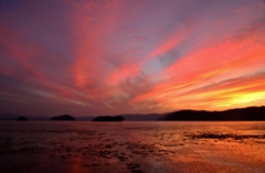 7000枚目のメモリアル「湖北夕景」