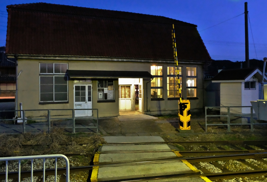 近江鉄道　鳥居本駅