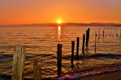 Staring at the sunset