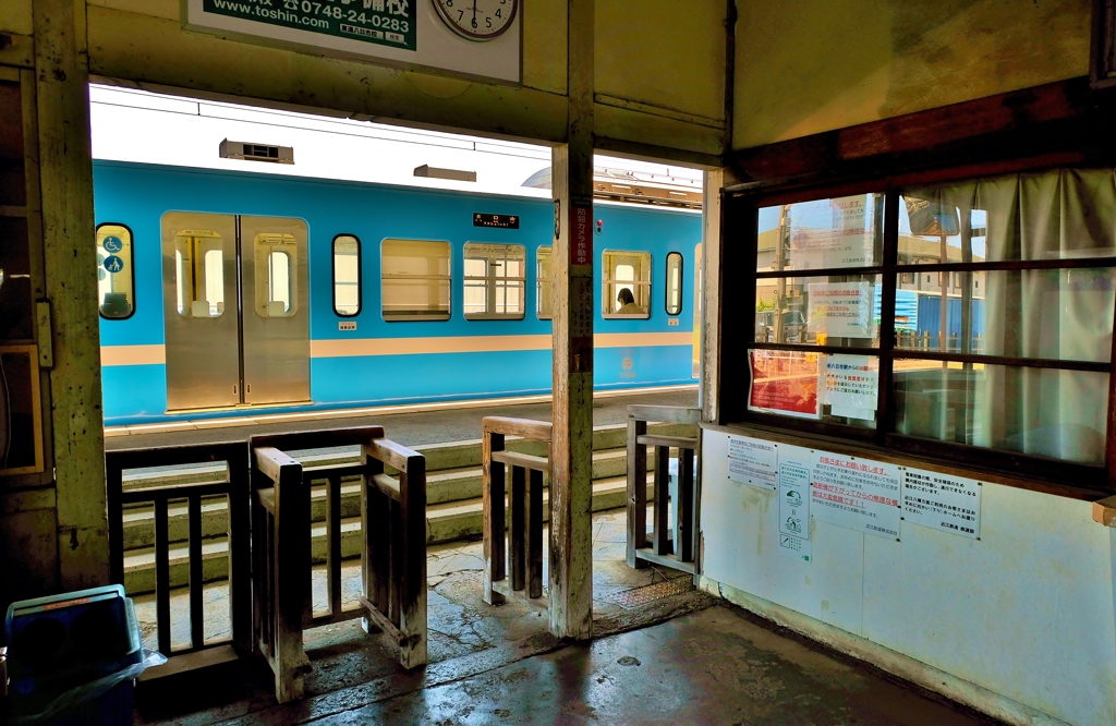 愛され100年　新八日市駅舎　5