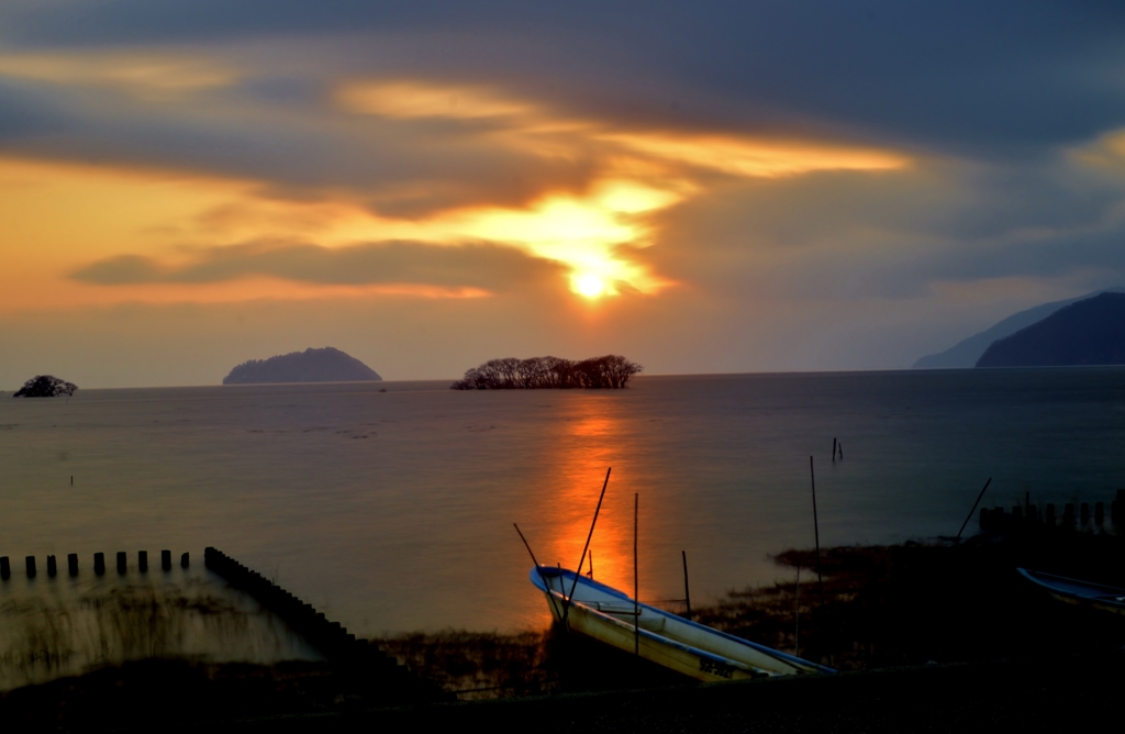 湖北春夕景