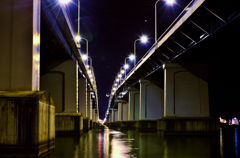 月かけの琵琶の大橋