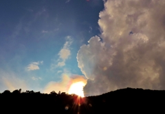 雲と太陽