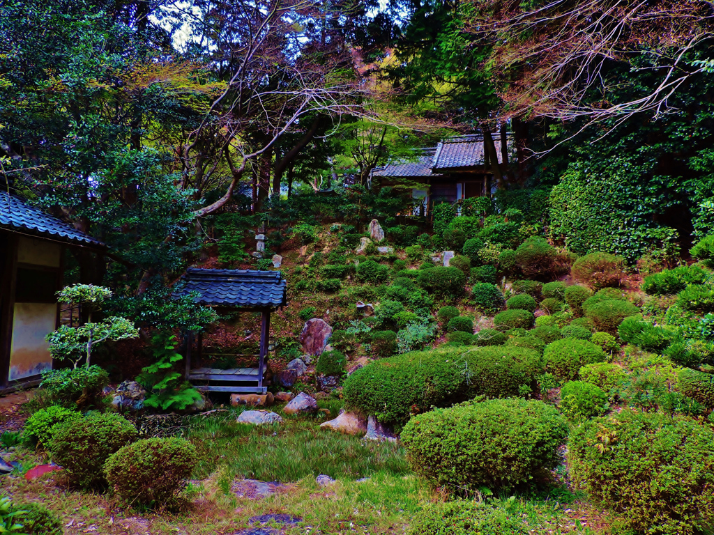 故宮神社社務所庭園（国指定名勝庭園）