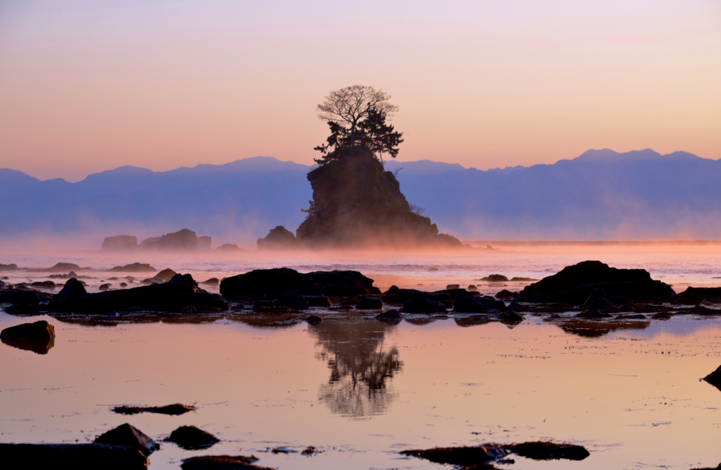 鏡面の気嵐