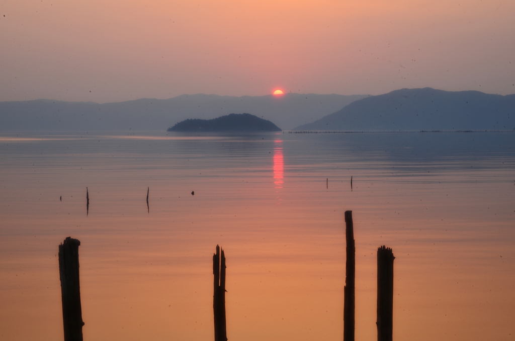 幻夕落日