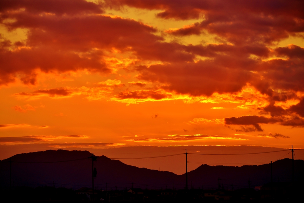 夕焼け雲