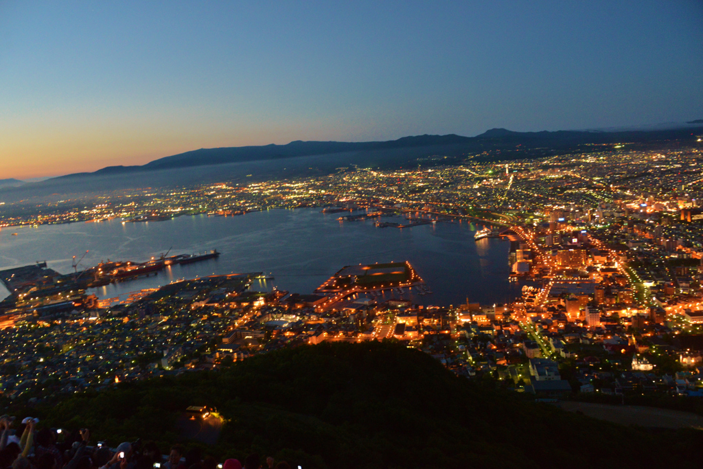 　函館の夜景