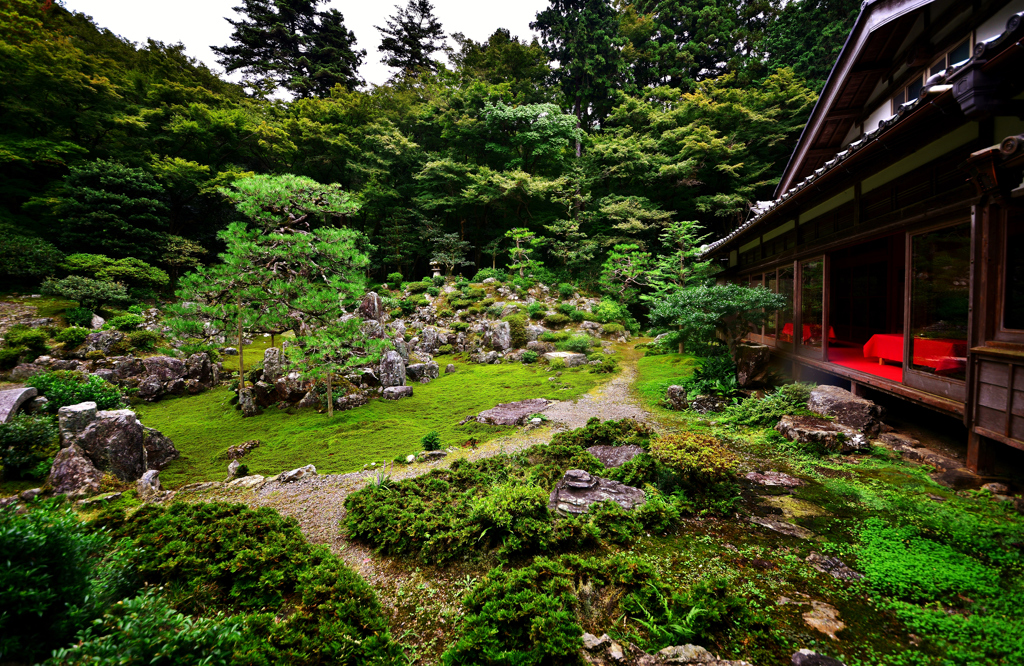 近江の名刹・青岸寺　庭園　2-1