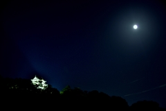 彦根城・中秋の名月