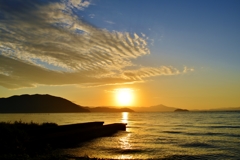 Lake Biwa in the morning