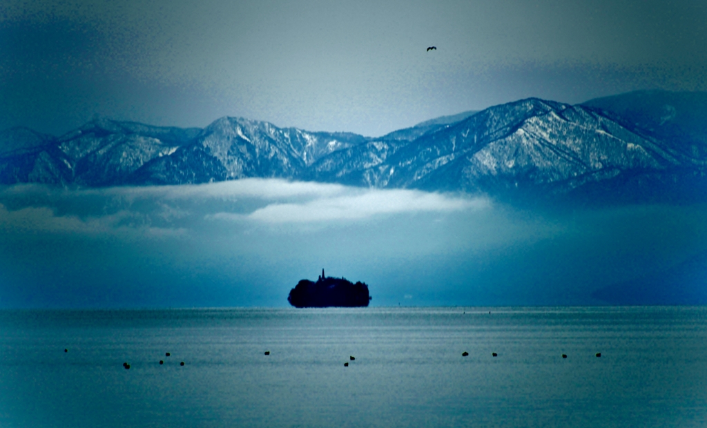 琵琶湖冬景