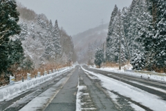 冬の北国街道
