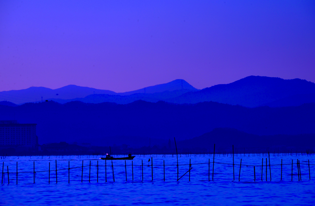 Fishing of dawn