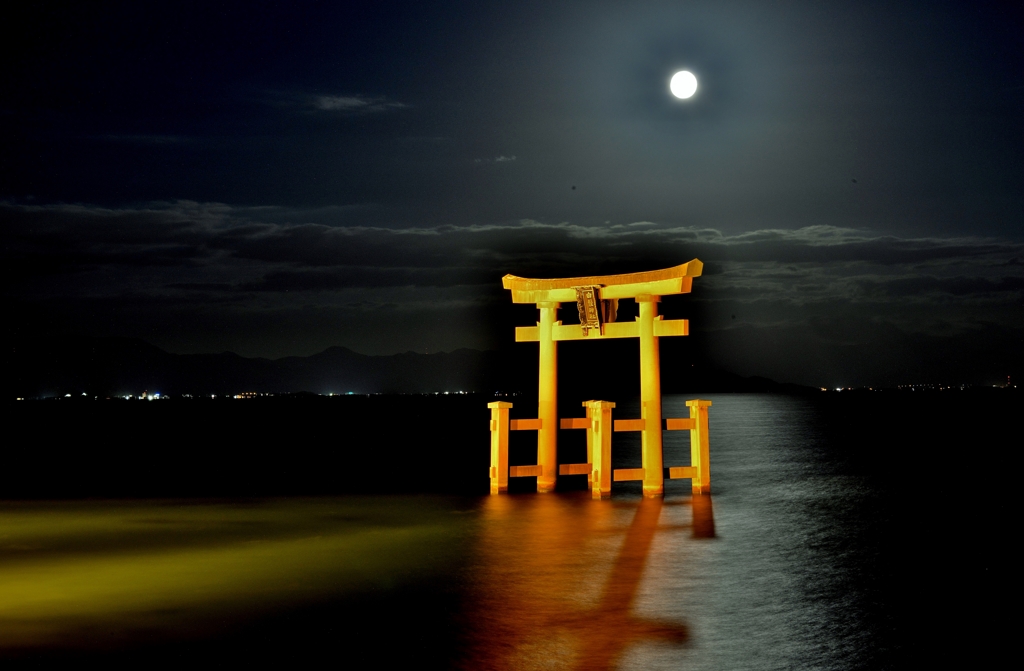 湖中鳥居光道