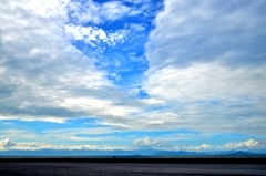 空と雲と