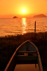 夕日影