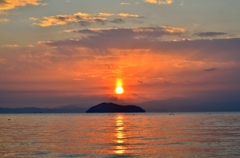 竹生島旭陽