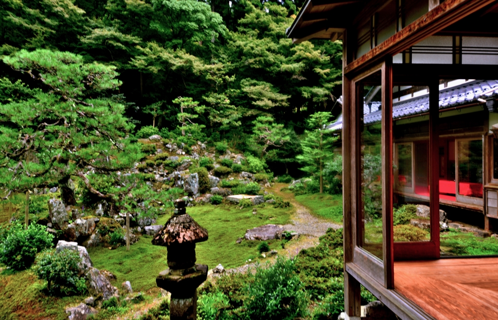 近江の名刹・青岸寺　庭園　2-2