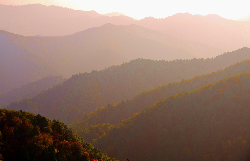 夕山波