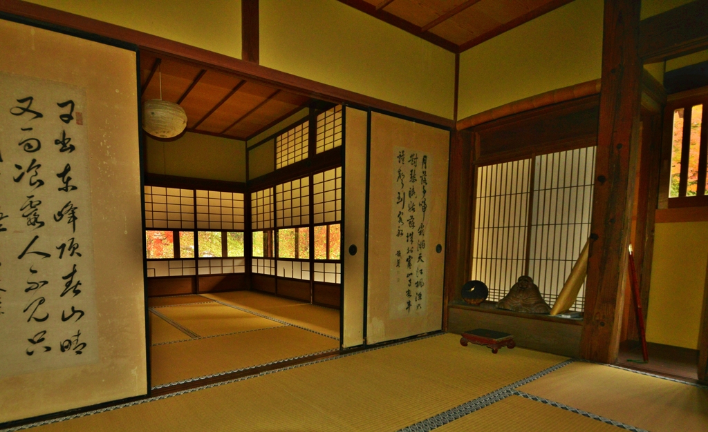 刻静かな天寧寺書院